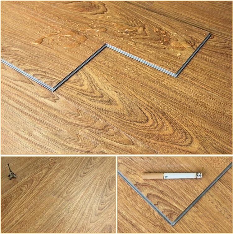 Vinile ricoprente uv di SPC che pavimenta la plancia del vinile del centro di 5mm 6mm 8mm Spc