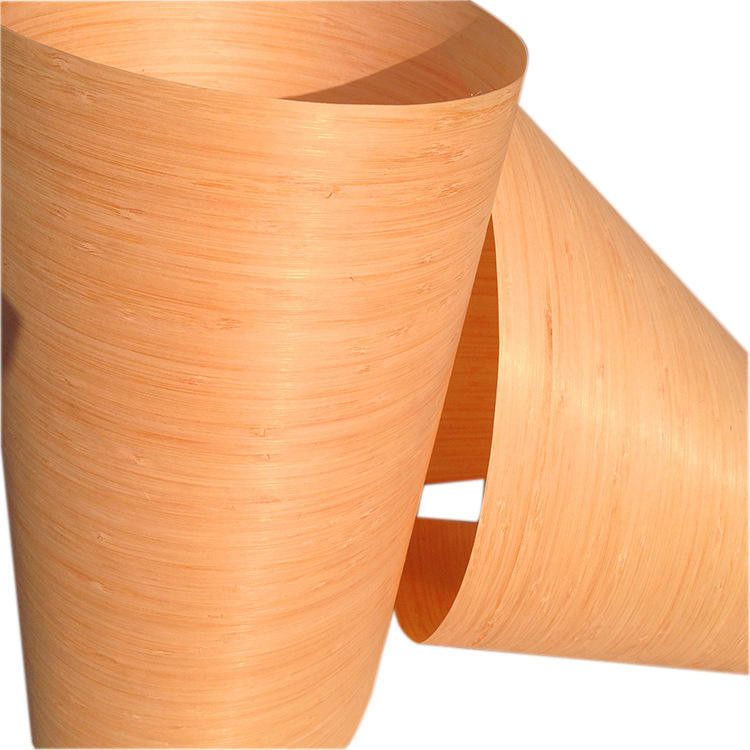fogli da impiallacciatura di legno di bambù naturali di 0.60mm - di 0.20mm per il salone