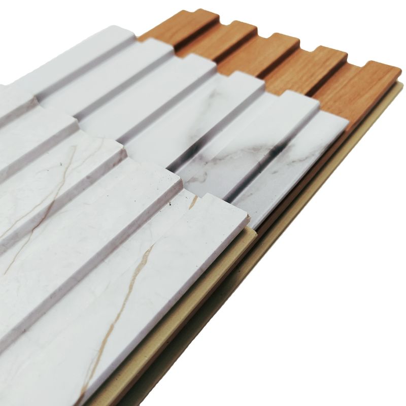 Elettricità statica fonoassorbente dell'interno del pannello di parete della camera da letto di Wpc della decorazione anti