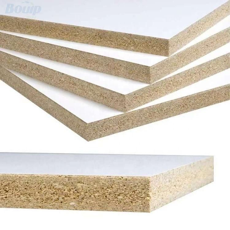 Pannello truciolare bianco a base di legno della melammina dei pannelli 18mm della decorazione interna