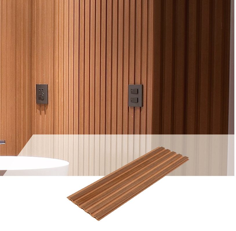 Pannello di parete interno decorativo del salone WPC 159*10mm che impermeabilizza