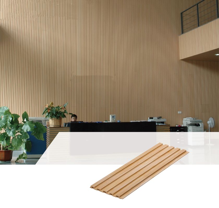 Pannello di parete interno decorativo del salone WPC 159*10mm che impermeabilizza