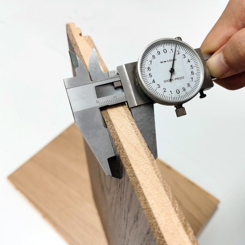 20 colori il legno duro costruito quercia metallico che pavimenta lo spessore di 18mm