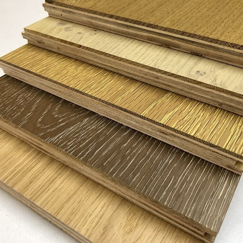 Ampio la quercia afflitta della plancia lavaggio ha costruito il legno che pavimenta 20 colori personalizzabili