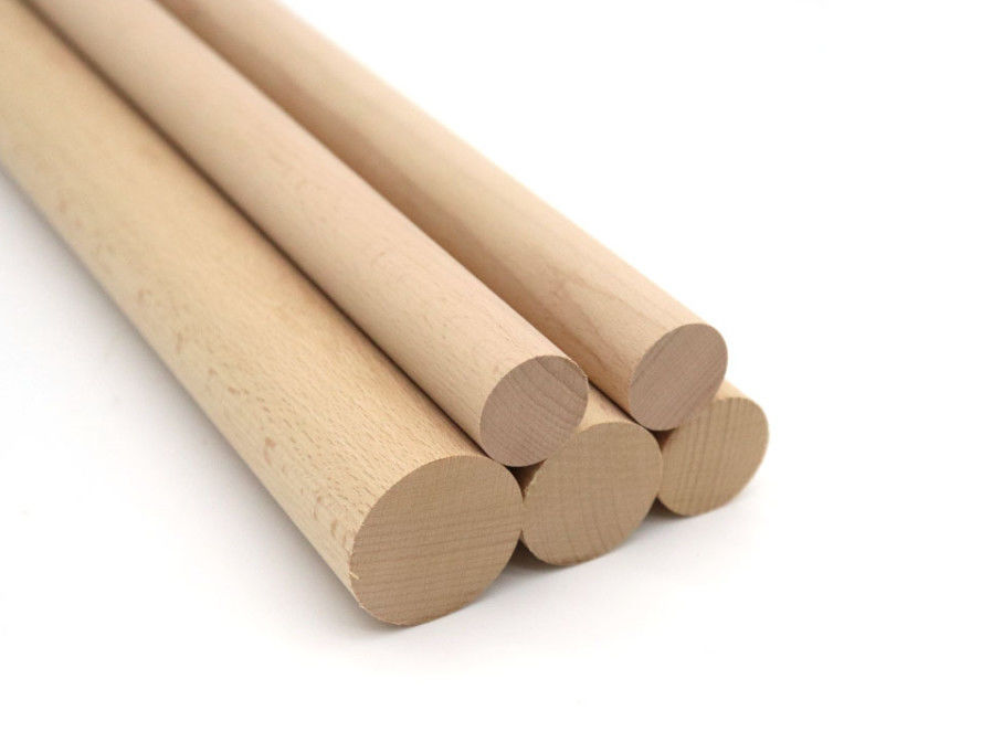 Birch Pin Circolare Pino BSCI Legno Massello Stick Per Strumenti Di Decorazione Domiciliare