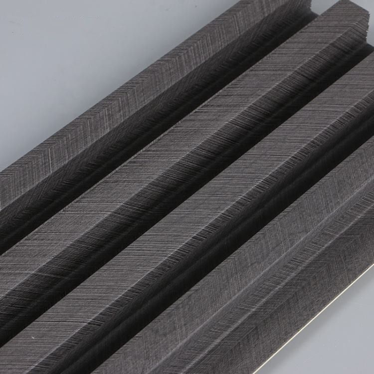 Materiali di costruzione per case decorative Economici Granelli di legno PVC pannelli da parete in WPC