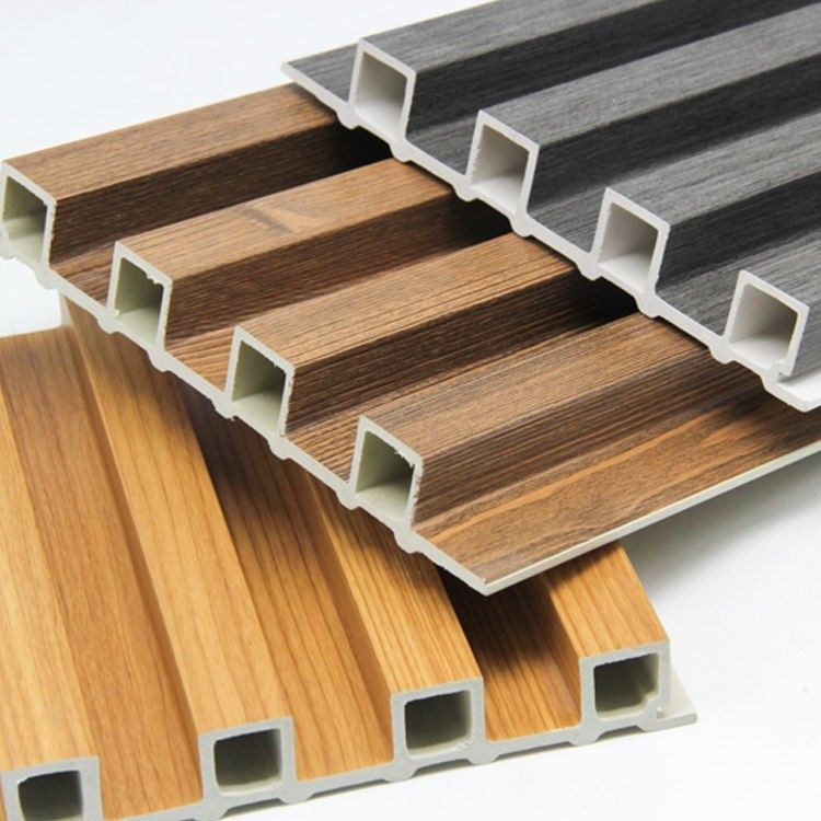 Colorato pannello da parete in WPC Decorazioni da parete interni Facile installazione Antigraffi Rivestimento da parete in WPC