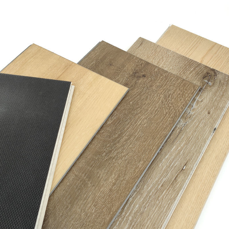 4mm/5mm/6mm Blocco clic rigido pavimento Spc piastrelle di plastica impermeabile