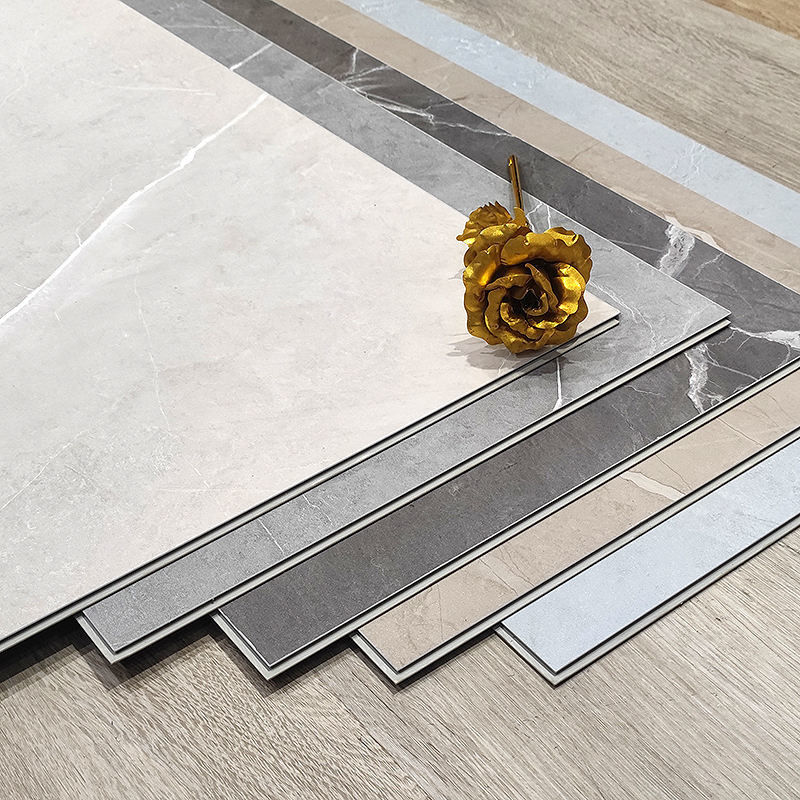 Fabbrica doccia diretta marmo composito pannello murario interno impermeabile PVC materiale SPC pannello murario