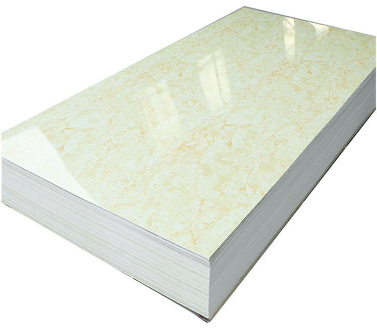 Facile installazione Marmo SPC lusso di plastica resistente all'usura pareti e pavimenti piastrelle interni Nuovo prodotto in Cina