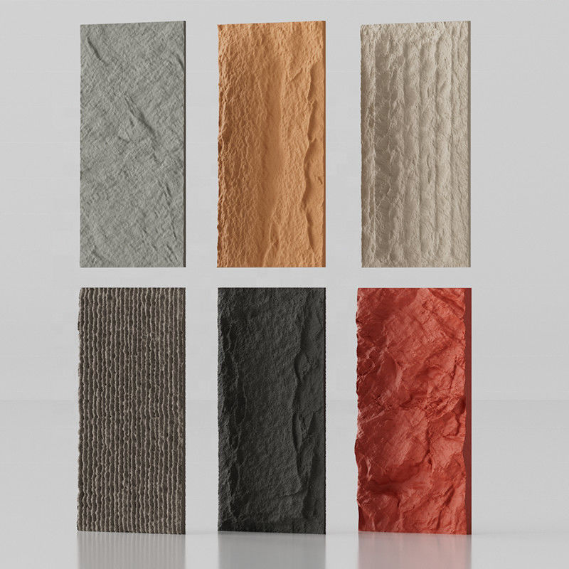 Pannello di parete in pietra artificiale in PU