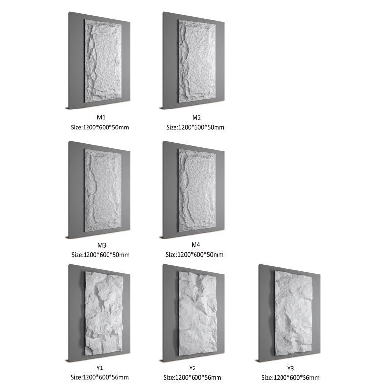 Ingrosso di alta qualità poliuretano PU a colori personalizzabili rivestimento di parete esterno