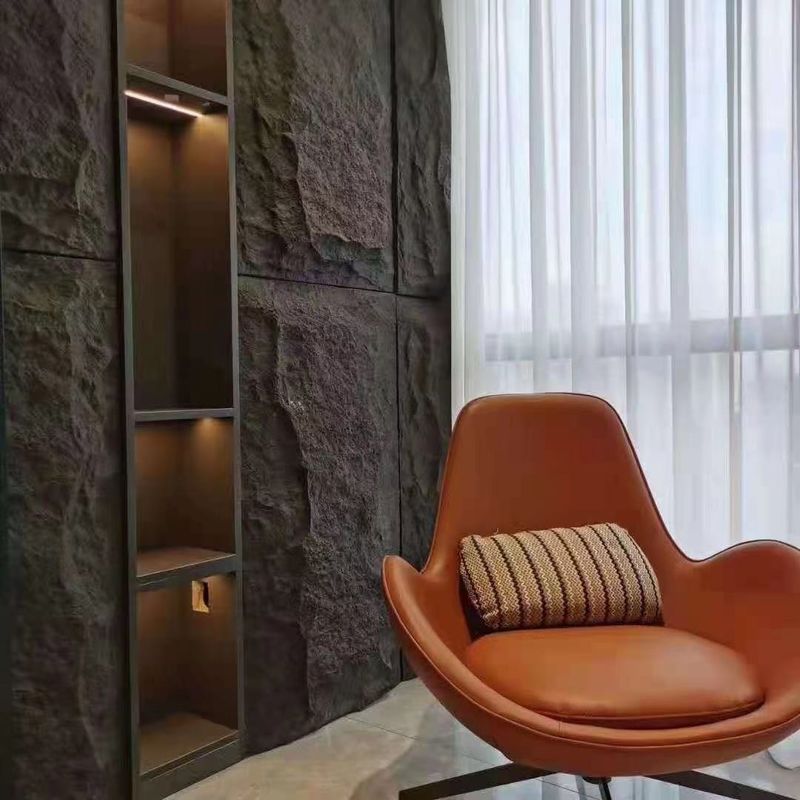 Vendite calde pietra culturale artificiale PU per decorazioni esterne pannelli murali in pelle finta pietra leggera