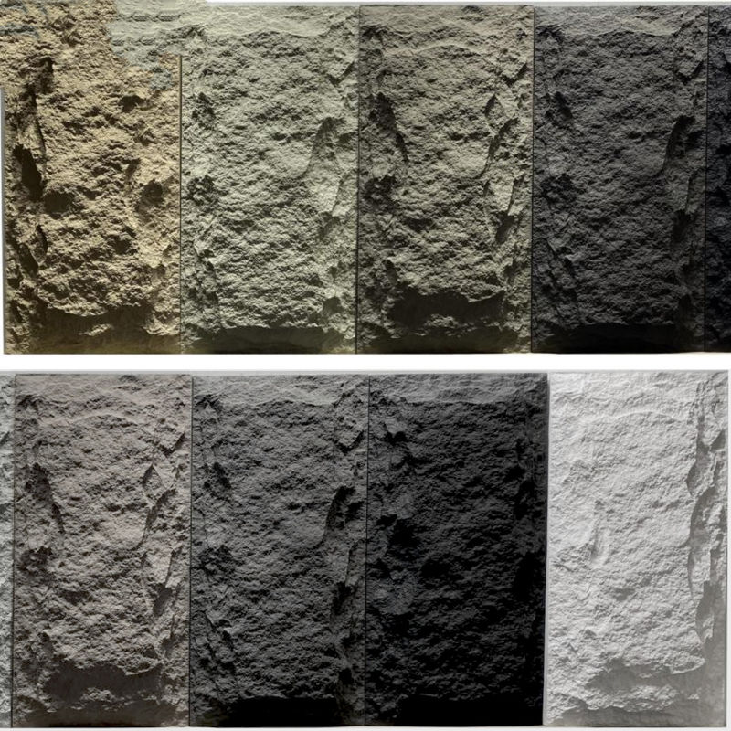 Pietra PU Poliuretano Pietra Artificiale Veneer Sheet Per Pareti Esterne E Interne Rivestimento Di Pietra Decorazione