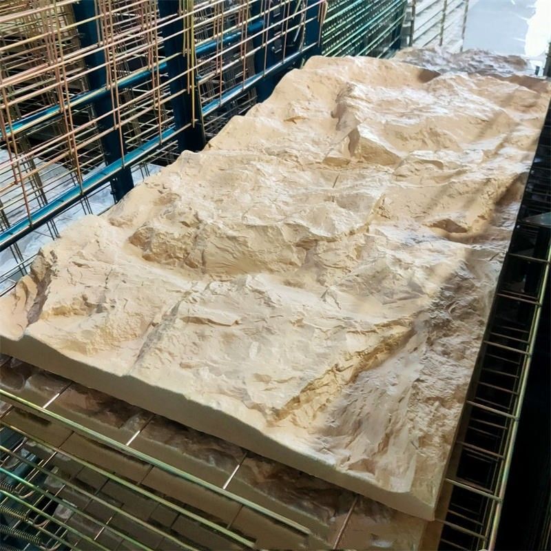 Pareti interne ed esterne di pietra in PU pannelli di pietra di pietra finta pannelli di pietra artificiale per pareti