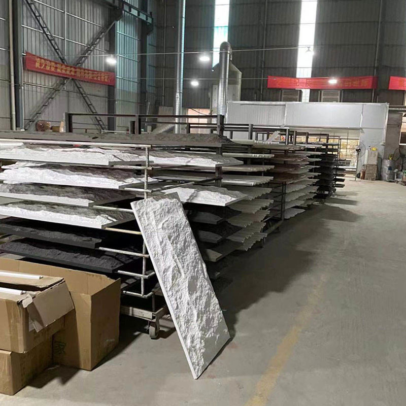 Pietra artificiale Pu pannello murario Pu pannello roccioso Falsce di pietra rivestimento di pietra naturale per rivestimenti esterni