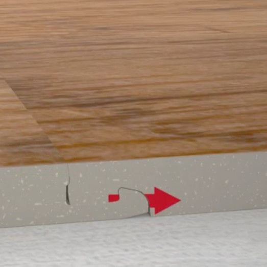 UNILIN 5G CLICK SPC pavimento Cina CLICK LOCK Pavimento 4MM 6MM Pavimento in legno in rilievo Fabbrica diretta