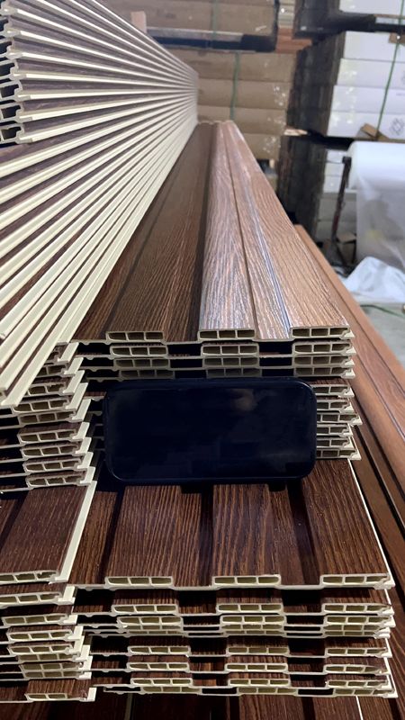 SONSILL UTO Wpc Pvc Decorative Interior Wall Covering Plastic Cladding WPC Pannello di parete in legno