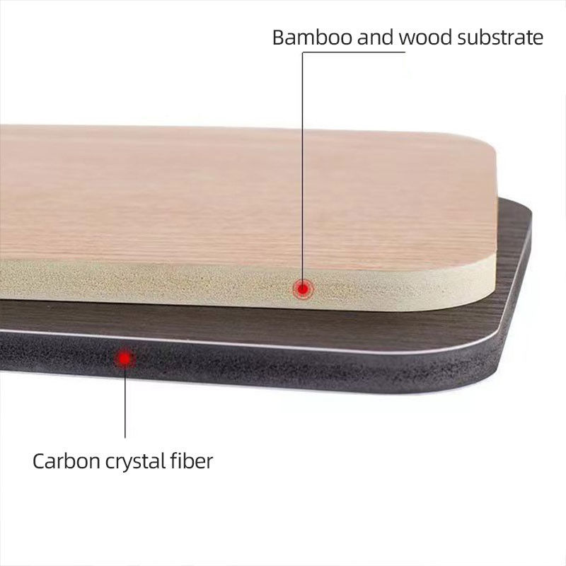 Pannello murario in legno di bambù carbone di legno WPC Modello floreale Decorativo da parete