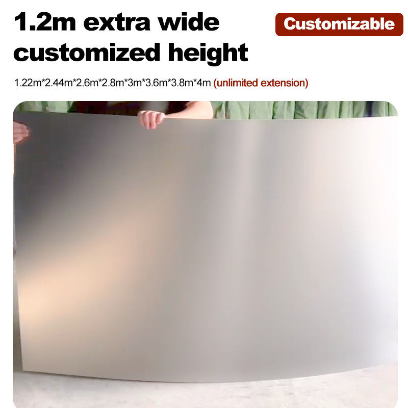 Bambù Carbone di legno Veneer metallo Pannello murario Piastra decorativa Bambù PET Tavola metallica