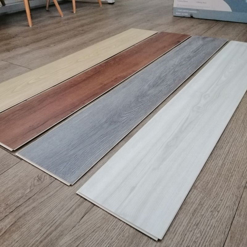 Pavimento in plastica Spc Plank Legno Grano Pietra Pavimento in plastica composito Rivestimento UV Pavimento in vinile impermeabile