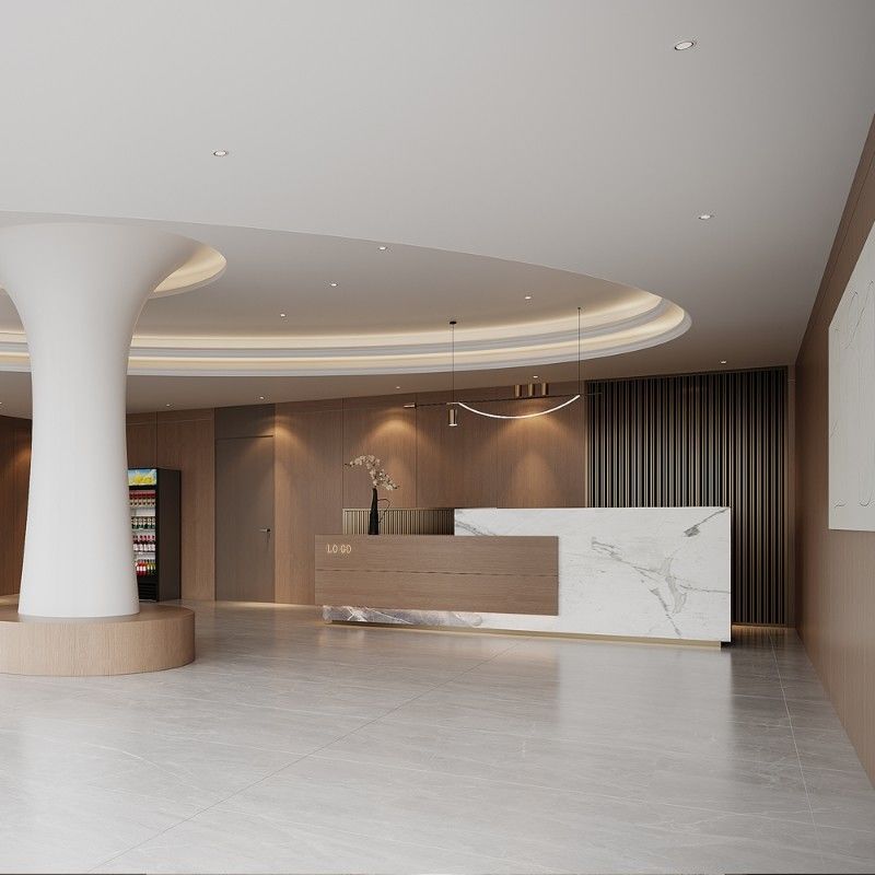 Pannello di muro in PVC a prova di fuoco per appartamenti per ufficio