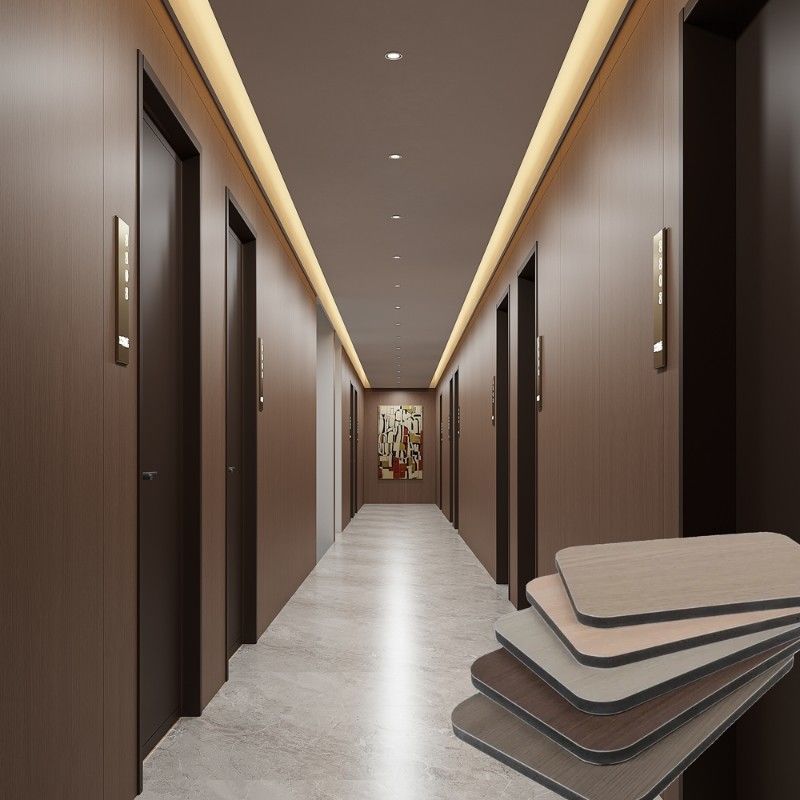 Pannello di muro in PVC a prova di fuoco per appartamenti per ufficio