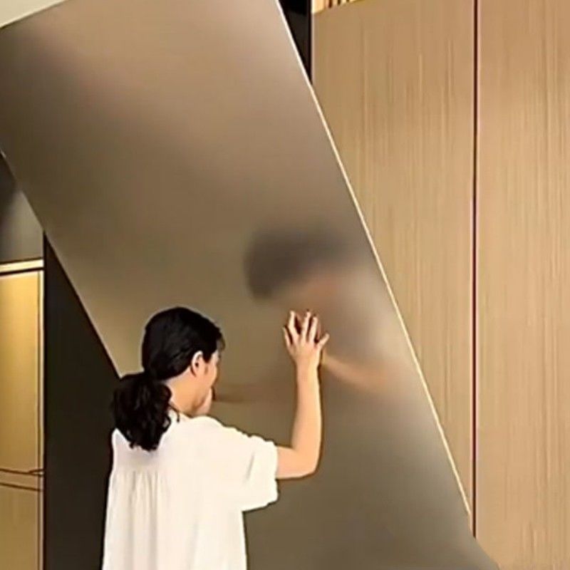 Vendita calda pannello di parete interno in metallo personalizzato per la decorazione interna bambù carbone legno rivestimento