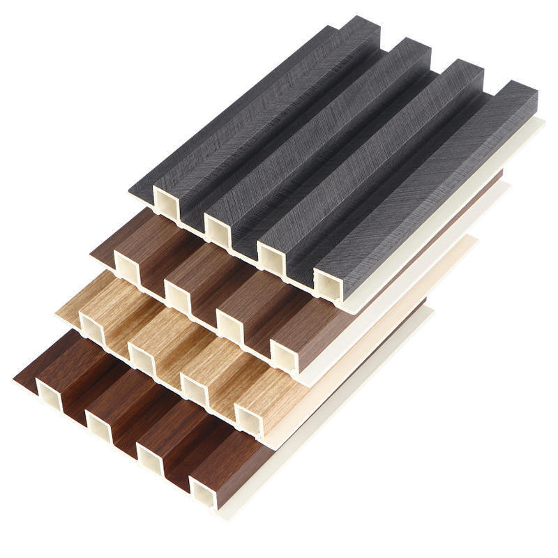 WPC pannello di parete in legno composito WPC parete rivestimento piastrelle interno il pannello di parete a piombo