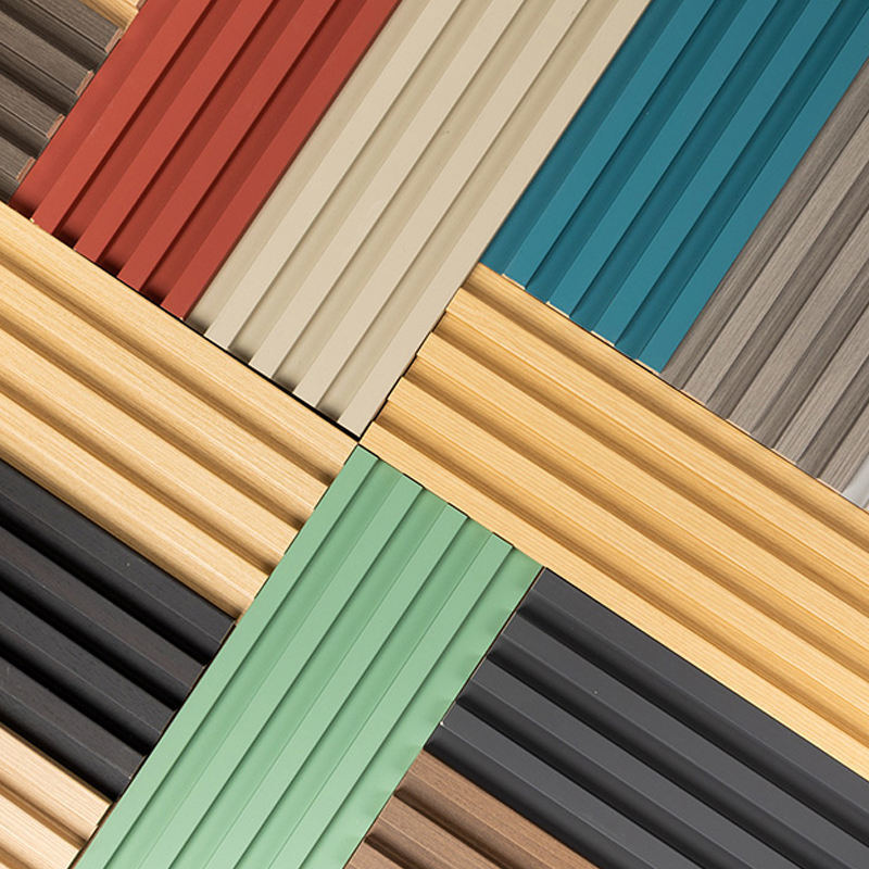 Pannelli di rivestimento per pareti in WPC al miglior prezzo, di nuova concezione, a parete scanalata, per la decorazione di interni