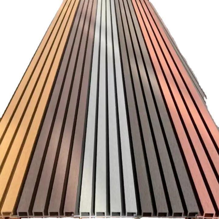 Pannelli per pareti esterne WPC impermeabili di alta qualità Materiali compositi legno-plastico per la decorazione esterna