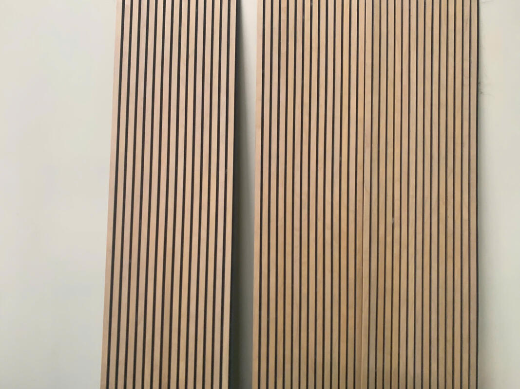 Pannelli acustici Pannelli da parete Pannelli da parete PET MDF Decorazione muraria acustica per mobili Pannelli da parete in legno acustico Moderno design Flessibile