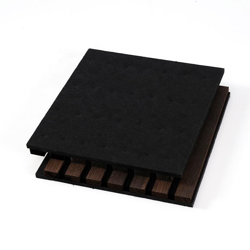 Pannelli a parete insonorizzanti Pannelli a parete insonorizzanti ad alta densità Assorbente acustico di suono Pannelli a parete autoadesivi acustici