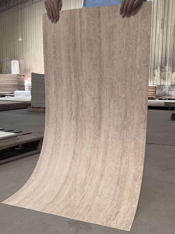 Ingrosso Flessibile Pietra morbida Parete esterno Veneer Piastrelle Foglio Rivestimento Decorativo Pietra pannello di parete