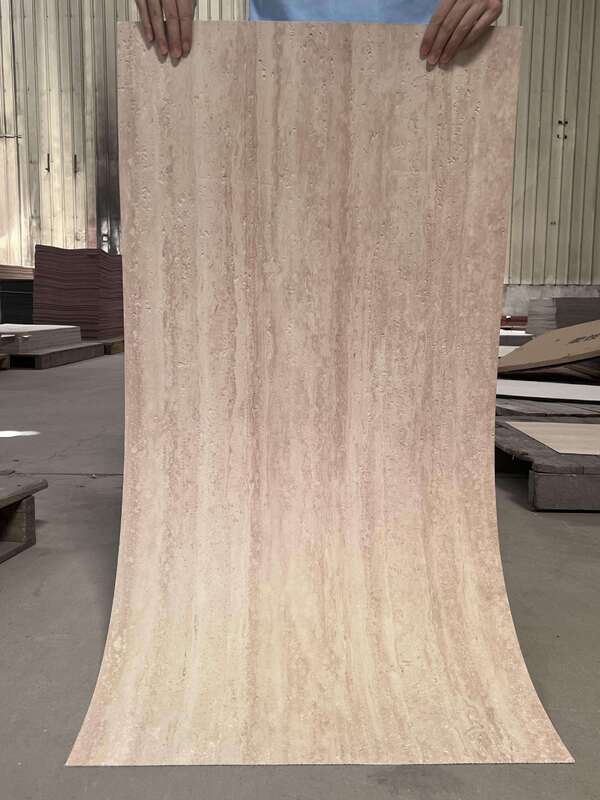 Ingrosso Flessibile Pietra morbida Parete esterno Veneer Piastrelle Foglio Rivestimento Decorativo Pietra pannello di parete