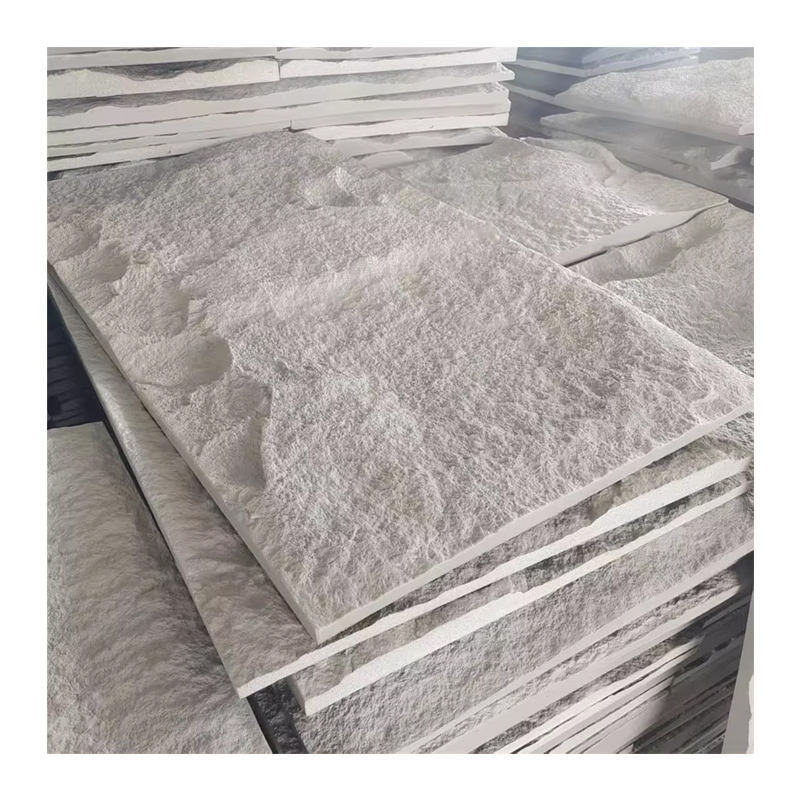 Interni multifunzionali Leggere Pu Artificiale Verniciatura di roccia esterno 3D Decorazione Pietra pannello murario di alta qualità