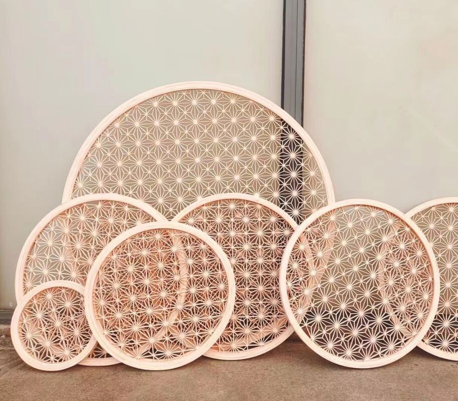 Estetica tradizionale Tecnica di lavorazione del legno di unire i pezzi di legno insieme Kumiko Usando Mortise regali fatti a mano