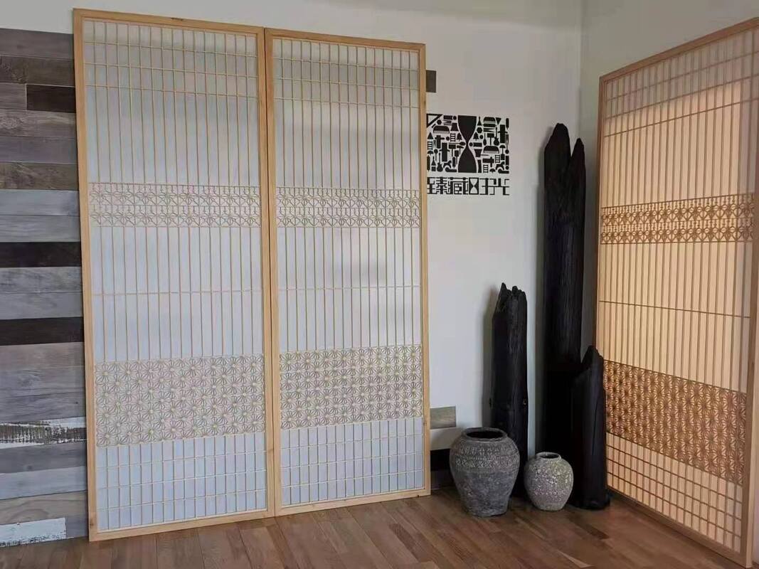 Alta tecnologia tradizionale giapponese Hinoki chip di fiori di legno o Kumiko per mobili o finestre