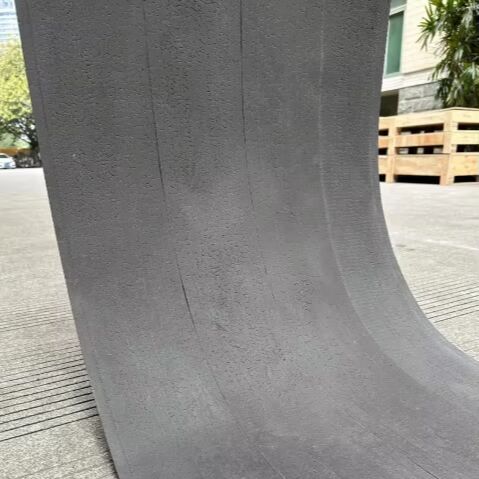 Fabbrica all'ingrosso Nuova tecnologia interno esterno Pietra muraria curva morbida rivestimento grande lastra resistente al fuoco pietra travertina flessibile