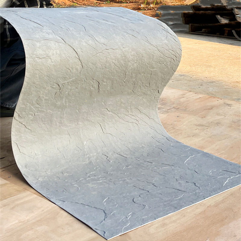 Rivestimento murale interno/esterno flessibile ed ecologico, ignifugo, impermeabile, pannelli di rivestimento in pietra naturale, pietra artificiale