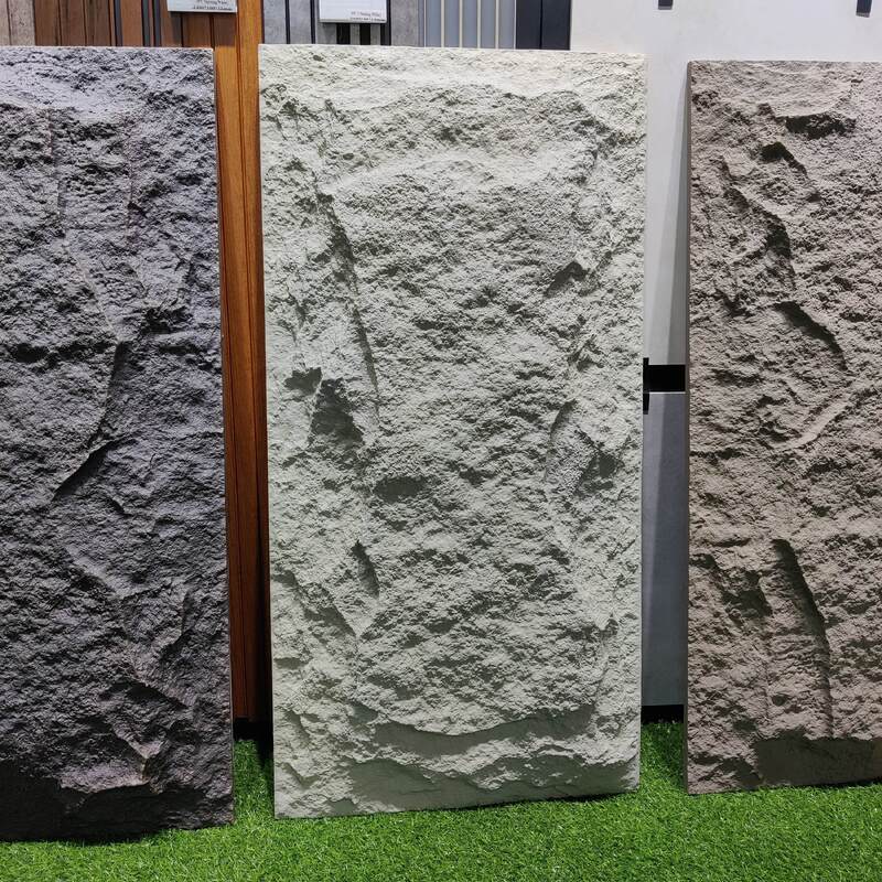 Fassato di PU pannello murario di alta qualità Pietra facile da installare pannello murario decorativo resistente al calore esterno e interno