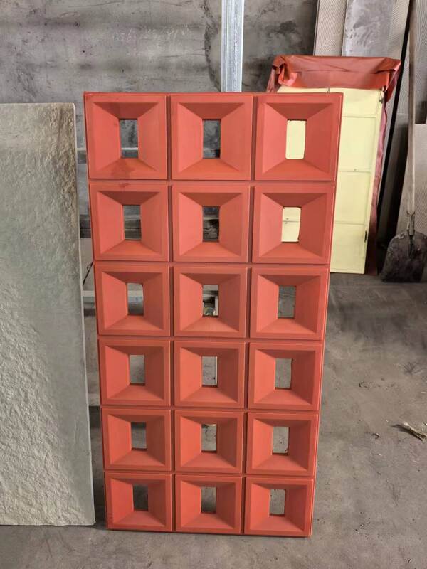 Pannello murale in pietra PU dal design moderno, schiuma di pietra artificiale in PVC per interni ed esterni, funzione impermeabile, tipo di foglio decorativo