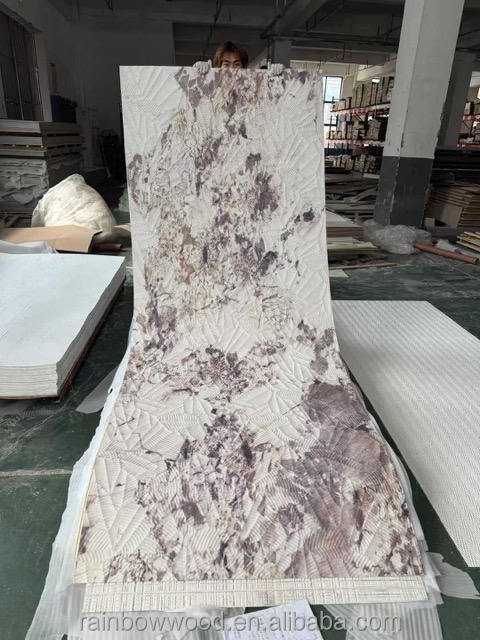 MCM Soft Series Moderno Design Flessibile Artificiale Eco-friendly Ignifugo Ignifugo Big Slab Interior Outdoor Wall Decoration 3D