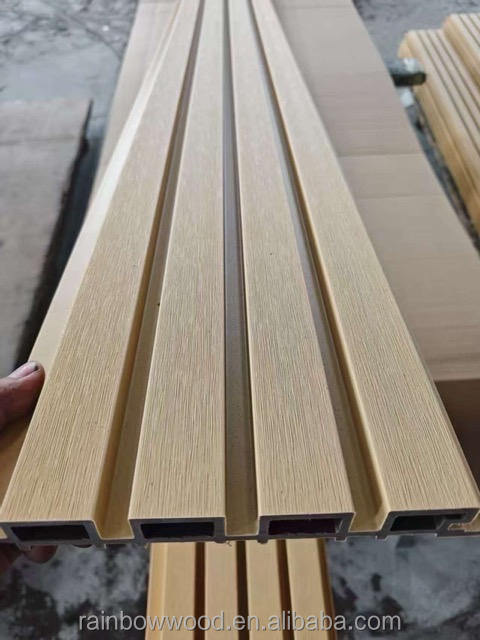 Moderni pannelli a parete compositi WPC impermeabili per uso esterno in edifici commerciali-basso prezzo