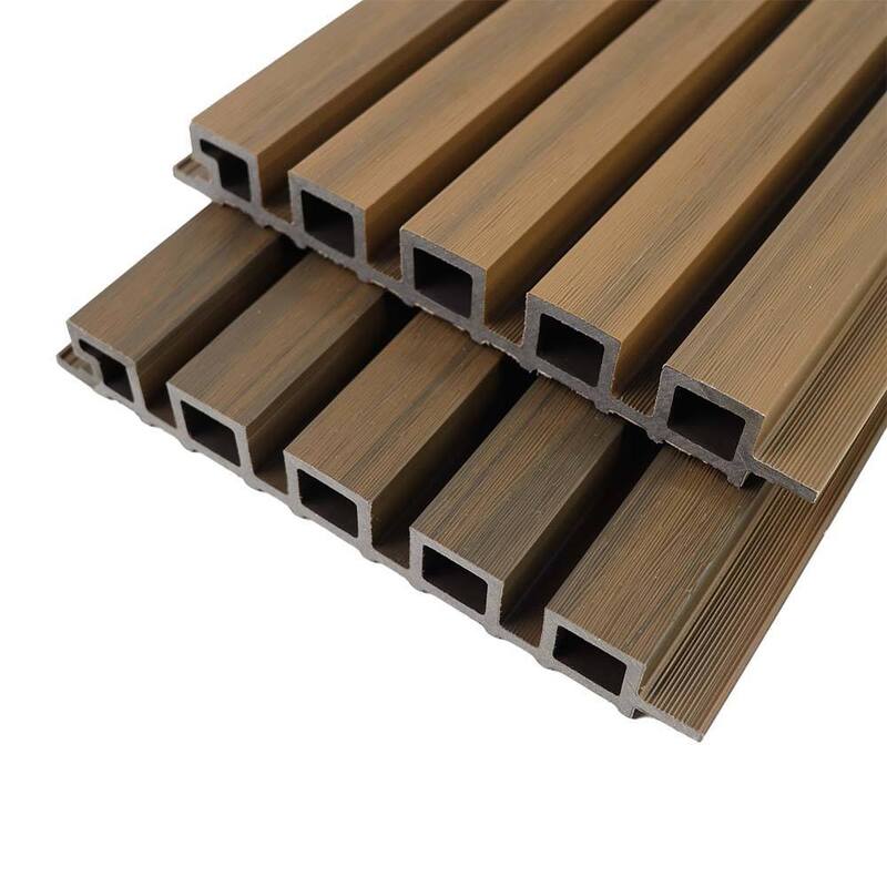 Pannelli di rivestimento per pareti esterne Piastrelle di rivestimento per pareti esterne Legno WPC Rivestimento per pareti