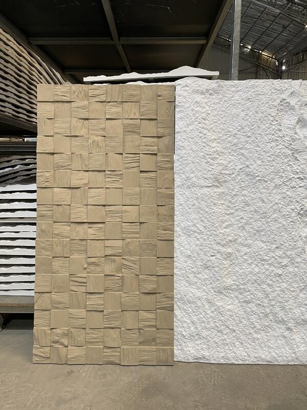 Soluzioni innovative per la decorazione delle pareti a prova di fuoco impermeabile PU pannello murario di pietra artificiale per rivestimenti murali interni ed esterni