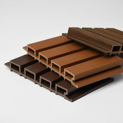 Graffio interno composito del pannello di parete della fibra di bambù WPC anti 168*22mm