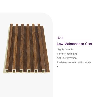 Hotel Residenziale WPC Decorazione interna in legno Grandi pannelli murali Decorativi WPC pannello murale a piombo