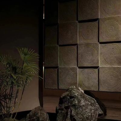 Pannello di pietra leggero in PU Pannello di parete in pietra di poliuretano artificiale Pannello di parete 3D