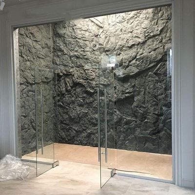 Peso leggero Decorativo di pietra Pu pannello di parete Wpc interni